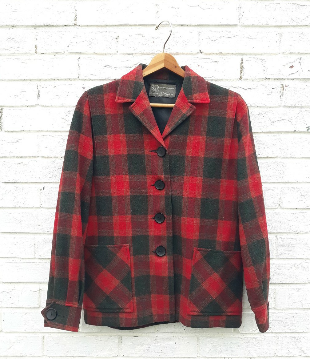 Vintage Merrill Woolens Wool Shacket Jacket