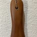 Vintage New Zealand Maori Patu War Club Inlaid Paua Shell 12 x3.5