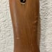 Vintage New Zealand Maori Patu War Club Inlaid Paua Shell 12 x3.5