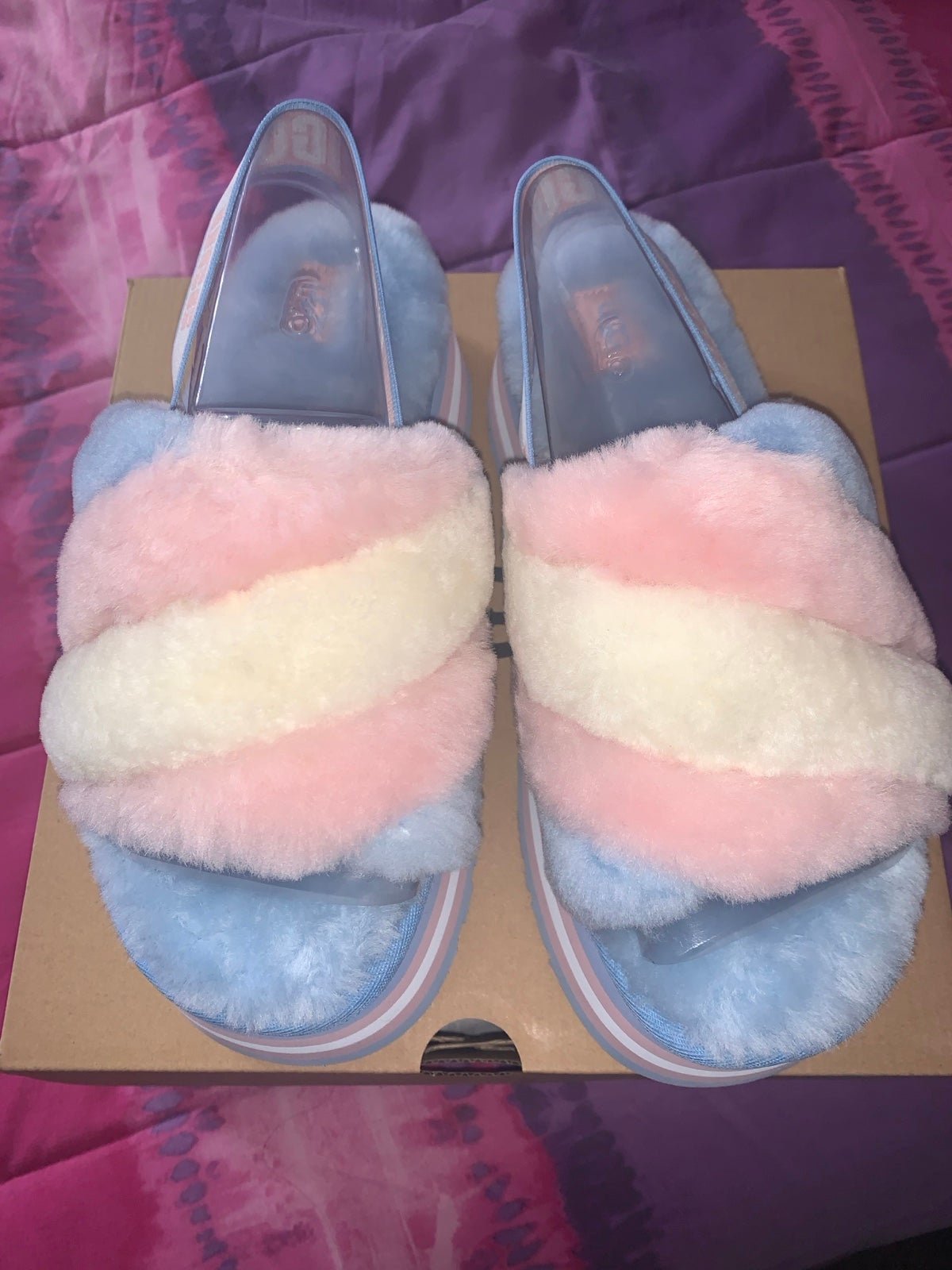 UGG Disco Stripe Slides