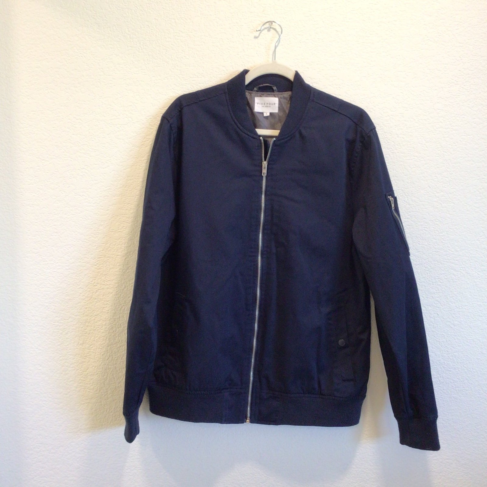 Five Four Los Angeles Men’s Bomber Jacket Size L