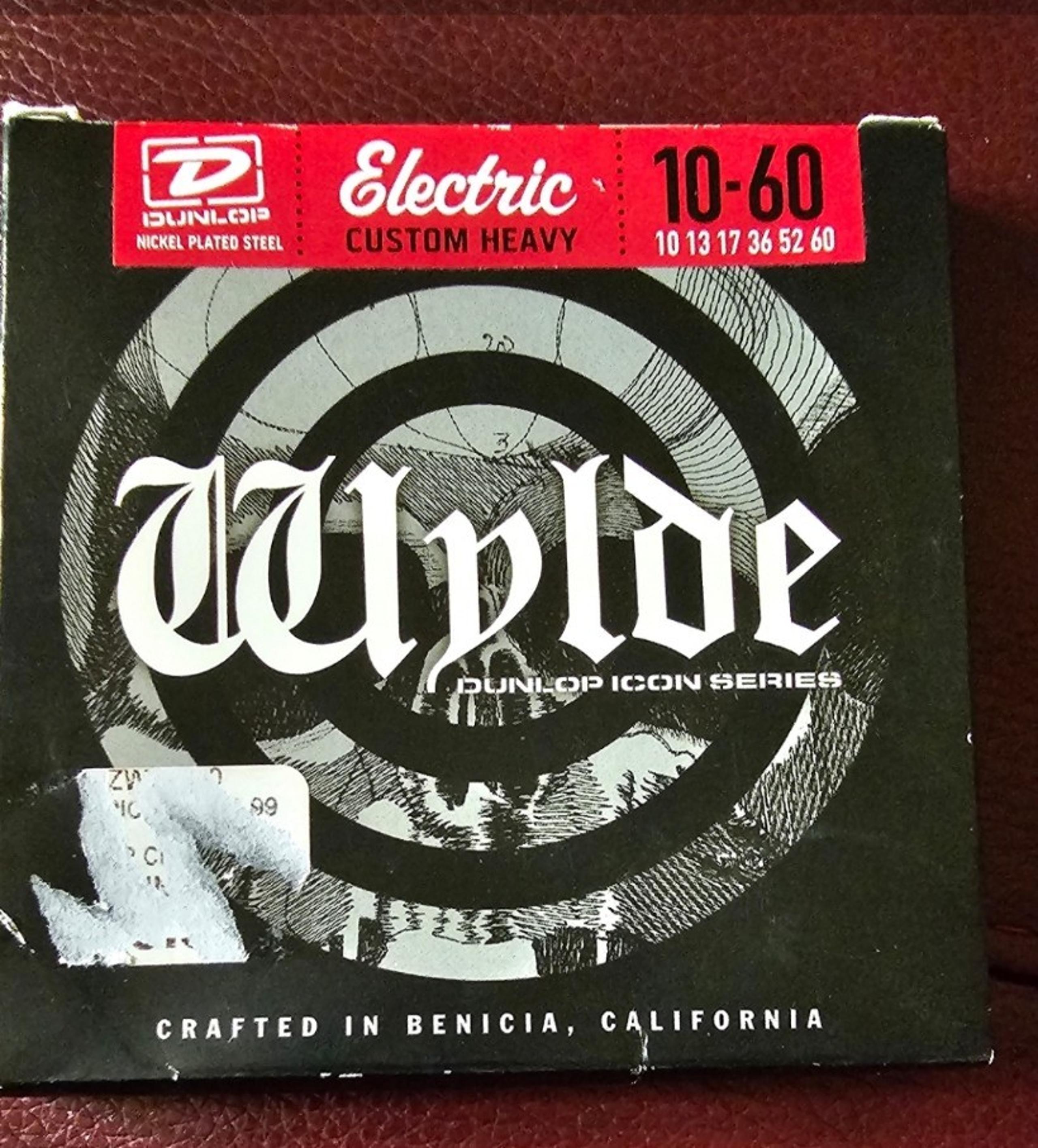 Dunlop Icon Series Electric Custom Heavy 10 60