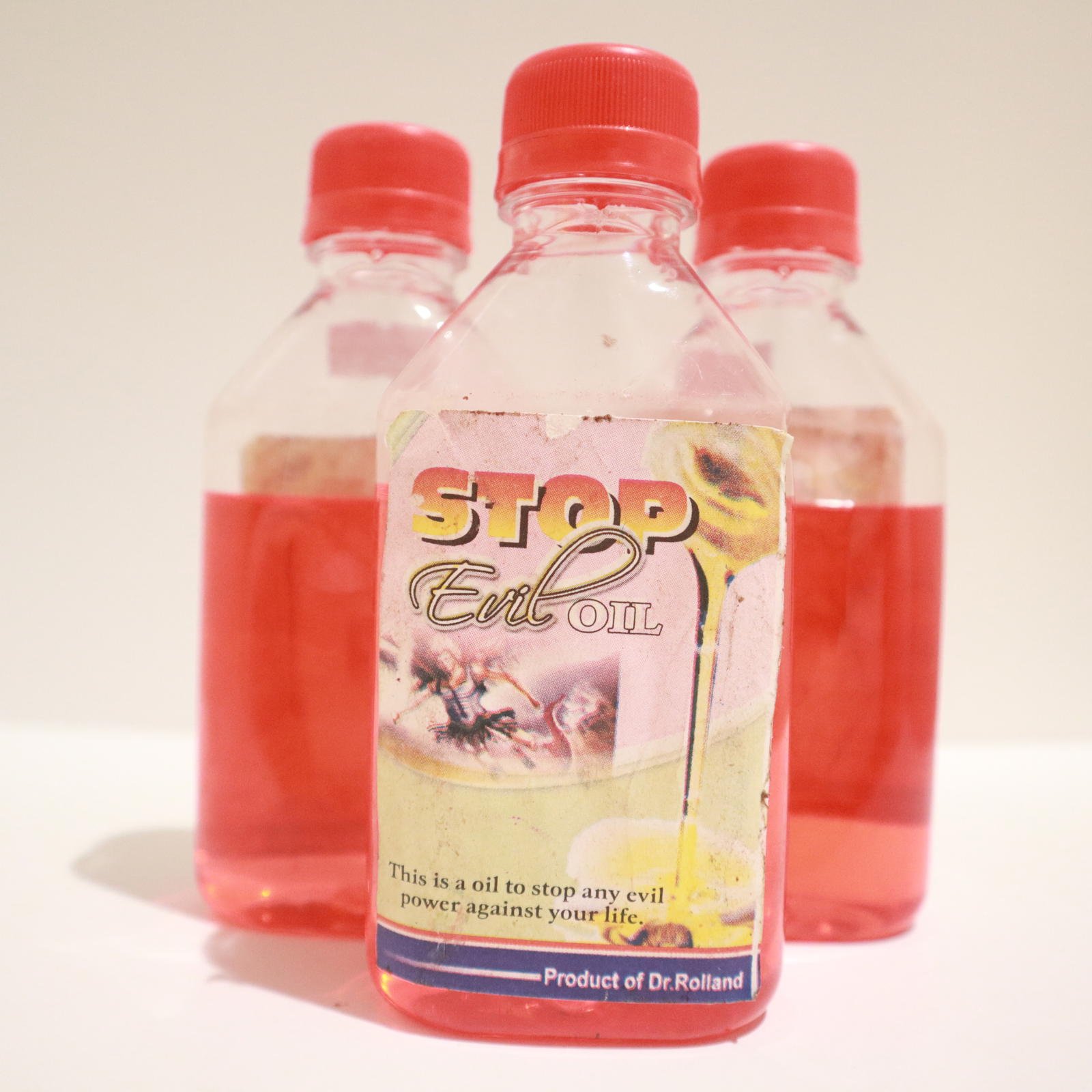 Stop evil spiritual oil stop spiritual attacks