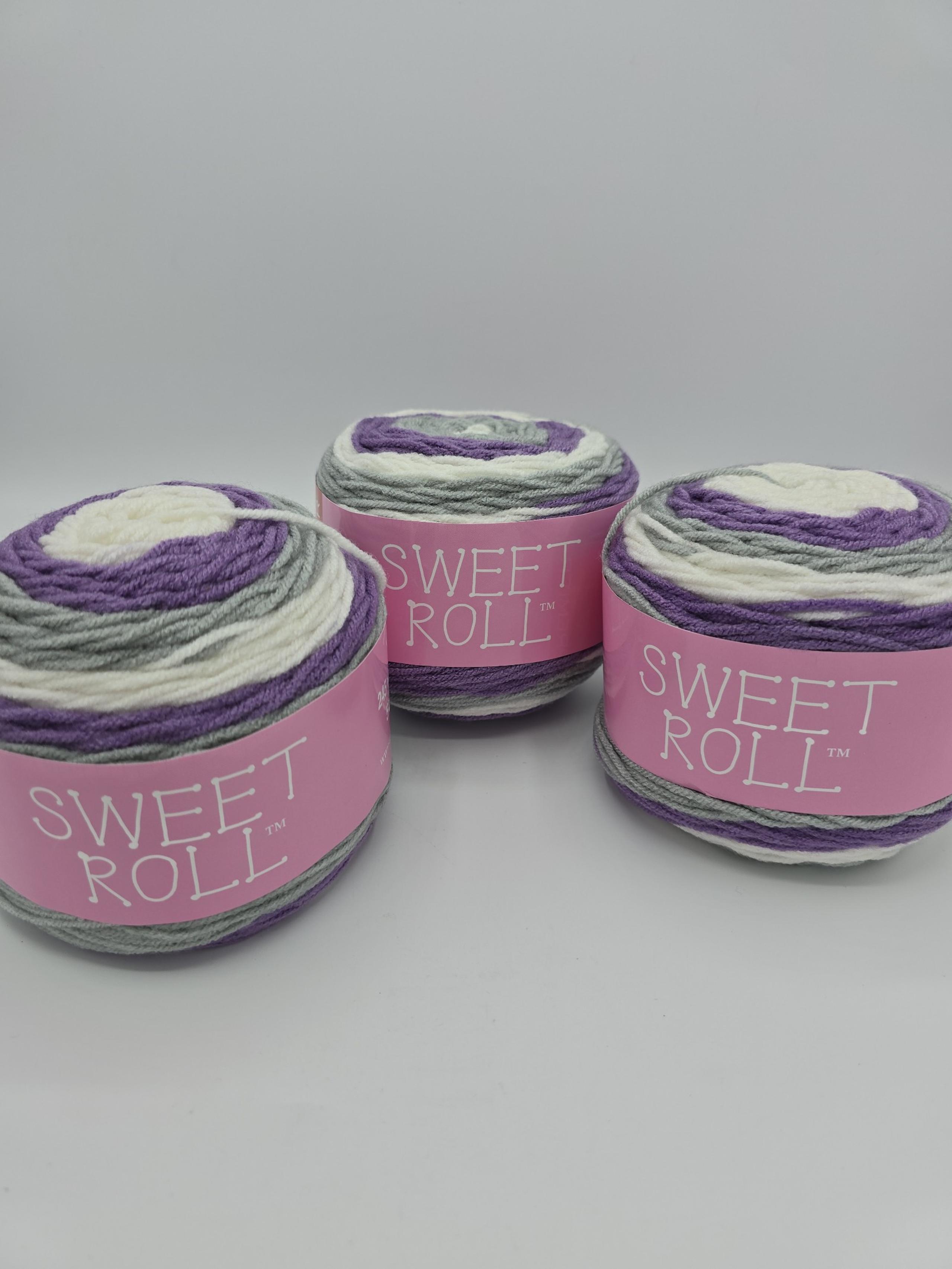 Premier Sweet Roll yarn lot of 3 NEW in Pansy Pop