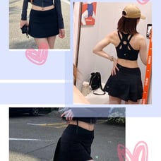 NWT78 Lululemon Pace Rival MR Skirt Tall - Size 6 BLK