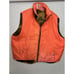 Winchester Mens Size XL Reversible Puffer Vest Camouflage Orange Full Zip