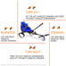 AUBESTKER Hoverboard Attachment, Go Kart Adjustable Softness and Hardness, Elect