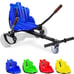 AUBESTKER Hoverboard Attachment, Go Kart Adjustable Softness and Hardness, Elect