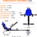 AUBESTKER Hoverboard Attachment, Go Kart Adjustable Softness and Hardness, Elect