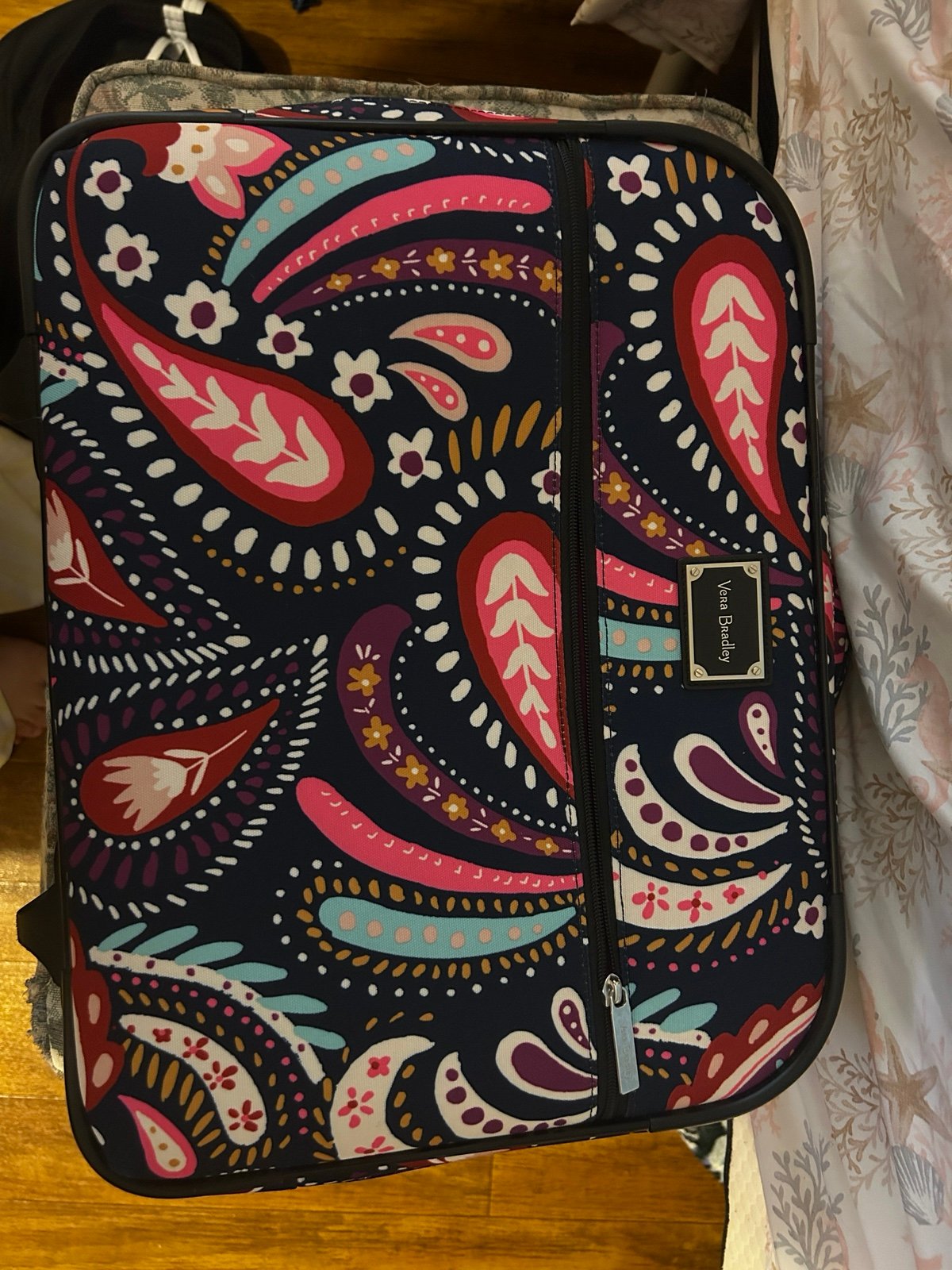 Vera Bradley rolling work laptop case