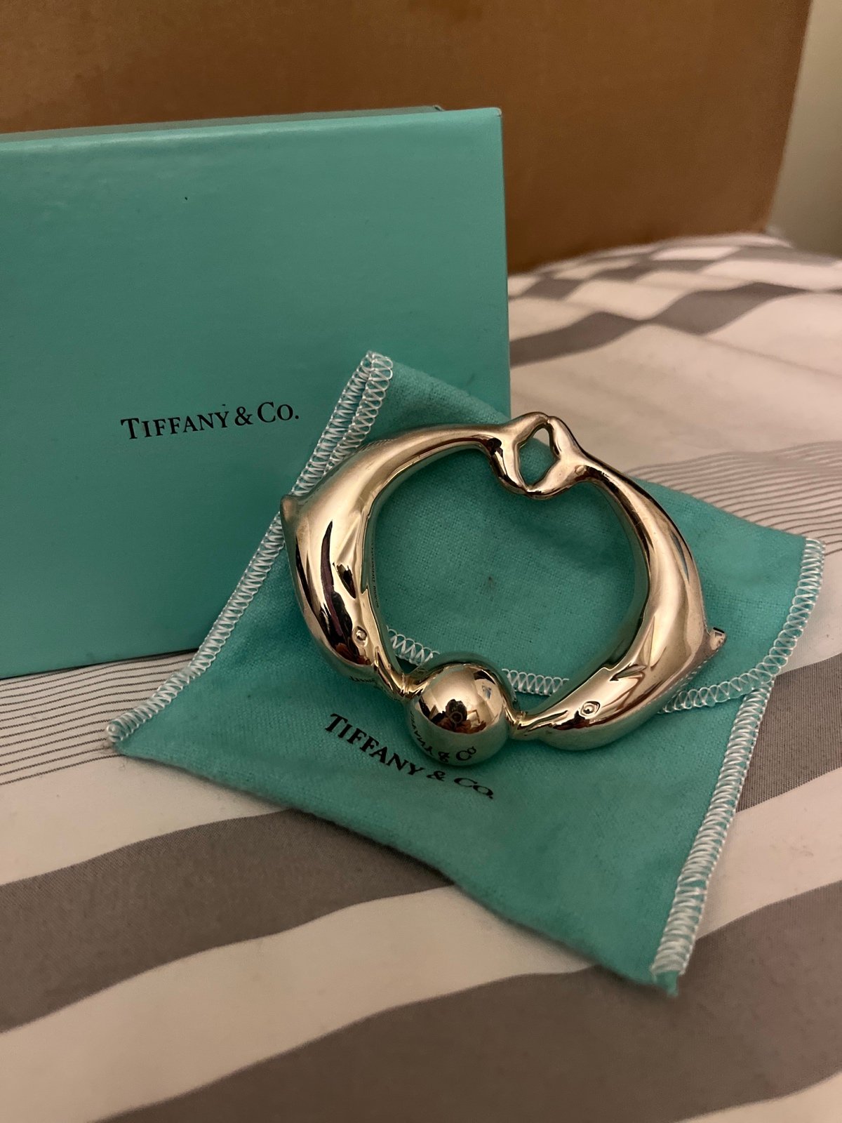 tiffanyandco baby rattle
