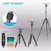 SI RUI Traveler 5CX Carbon Fiber Travel Tripod