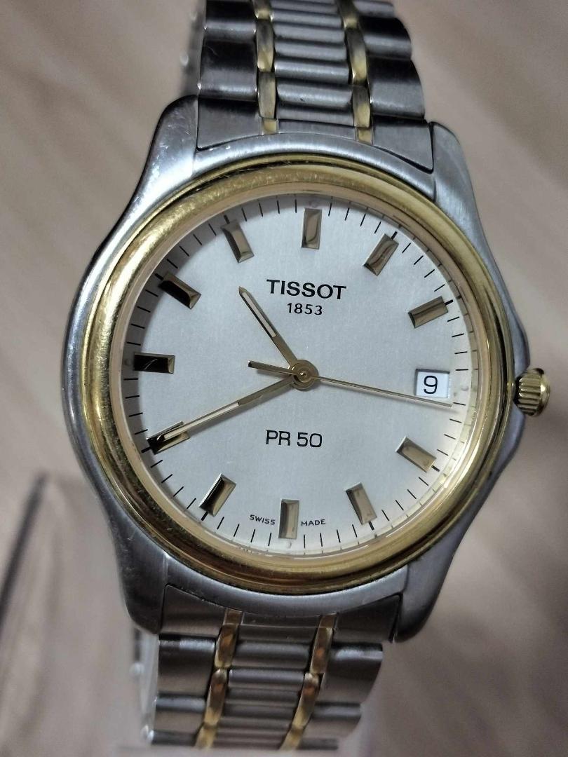 12270713 ▽ TISSOT ティソ J176/276K PR50 メンズ 腕時計 QZ