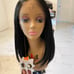 wig/synthetic human blend