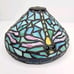 Tiffany Style Dragonfly Stained Glass Table Lamp Replacement Shade 8