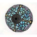 Tiffany Style Dragonfly Stained Glass Table Lamp Replacement Shade 8