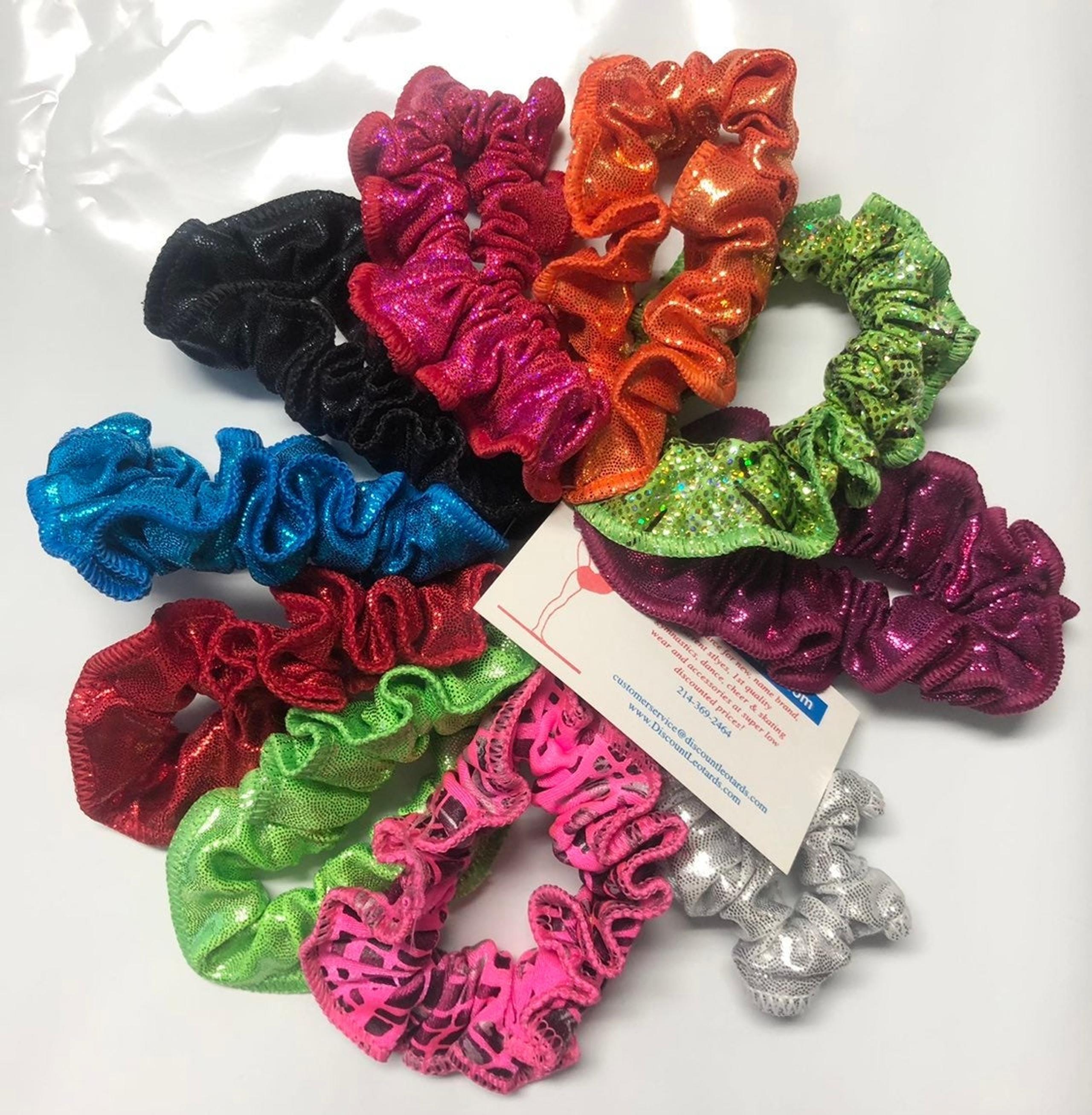 NEW! 10 pack Hair Scrunchies The best quality! Made in USA!