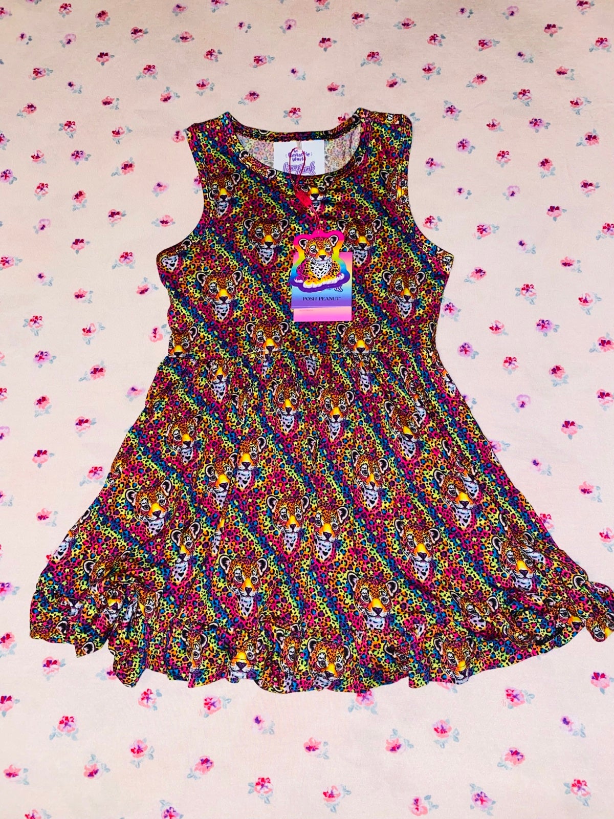 Posh Peanut x Lisa Frank Twirl Dress