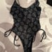 Kalokini- Black one piece XL