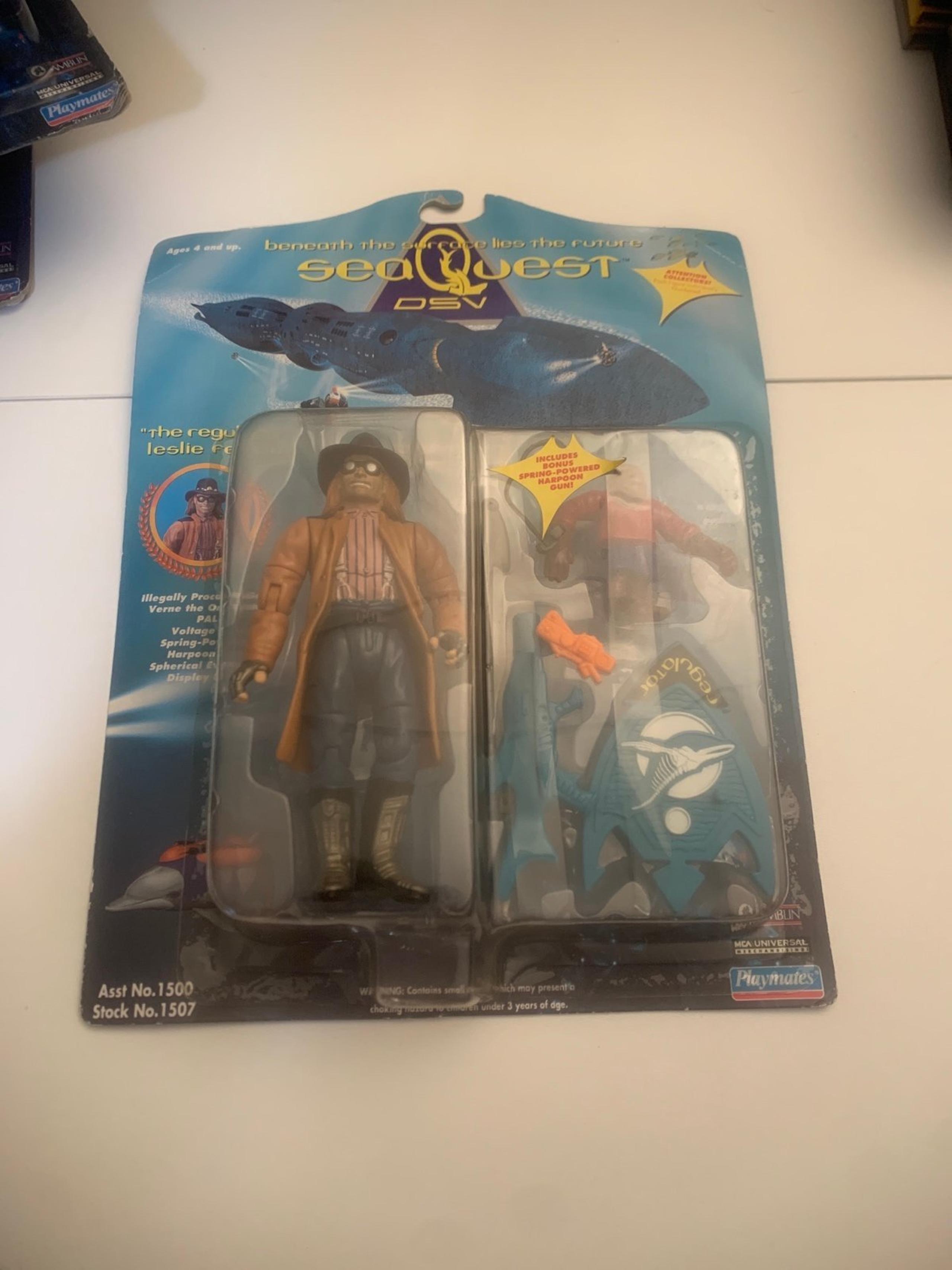 Sea Quest DSV "The Regulator" Leslie Ferina NEW NIP action figure Playmates