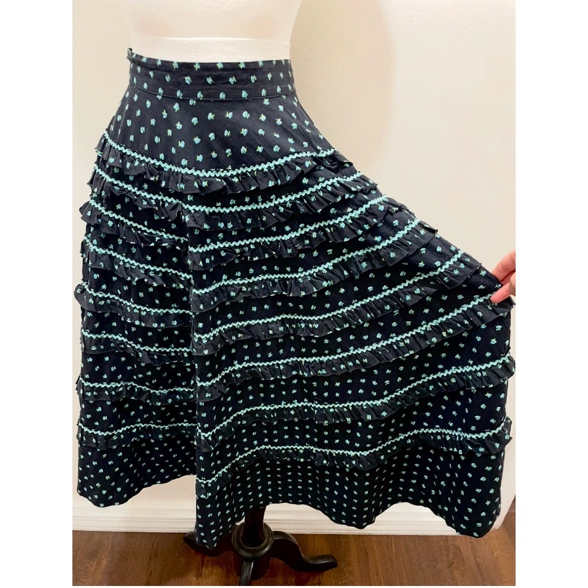 Vintage Cottage Prairie Skirt
