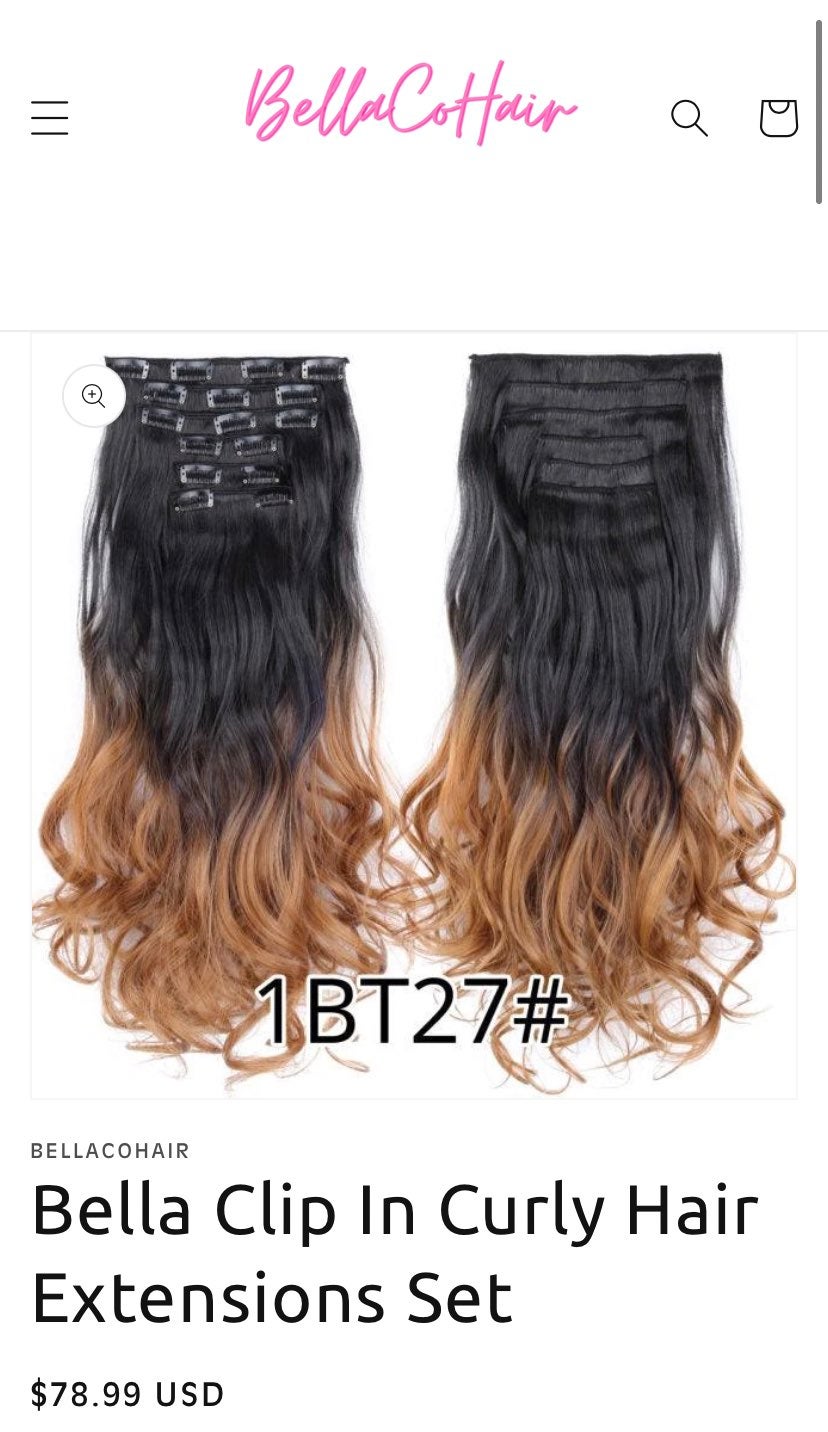 16 Bella Co Hair - hair extensions