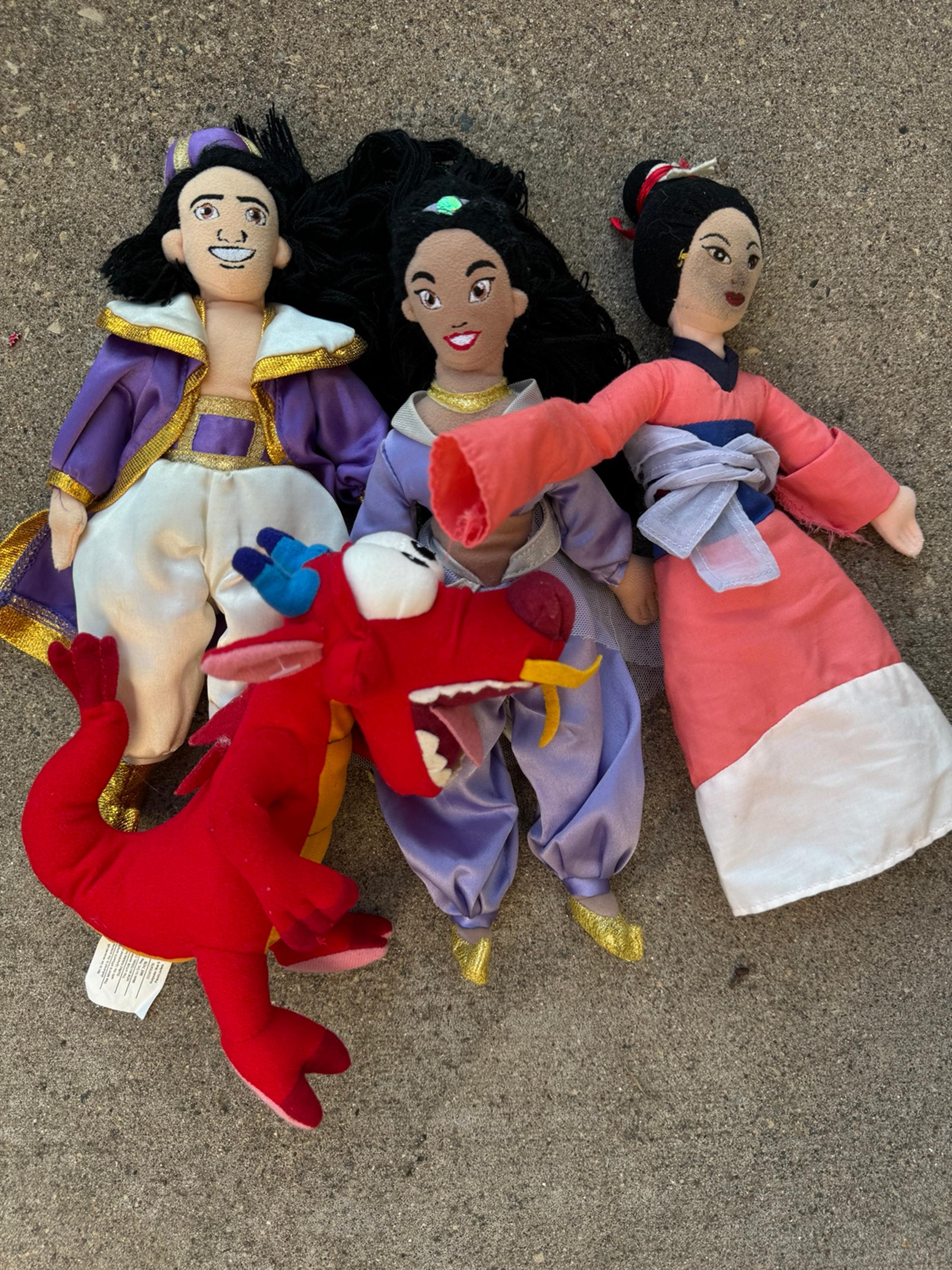 vintage disney mulan beanie babies