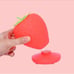 Red Strawberry Night Light Silicone