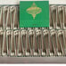 50 Vtg Mellon Bank Box of Matches Matchbook Merry Christmas Atomic Ornament NOS