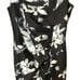 Karl Lagerfeld Paris Black White Floral Dress Size 12