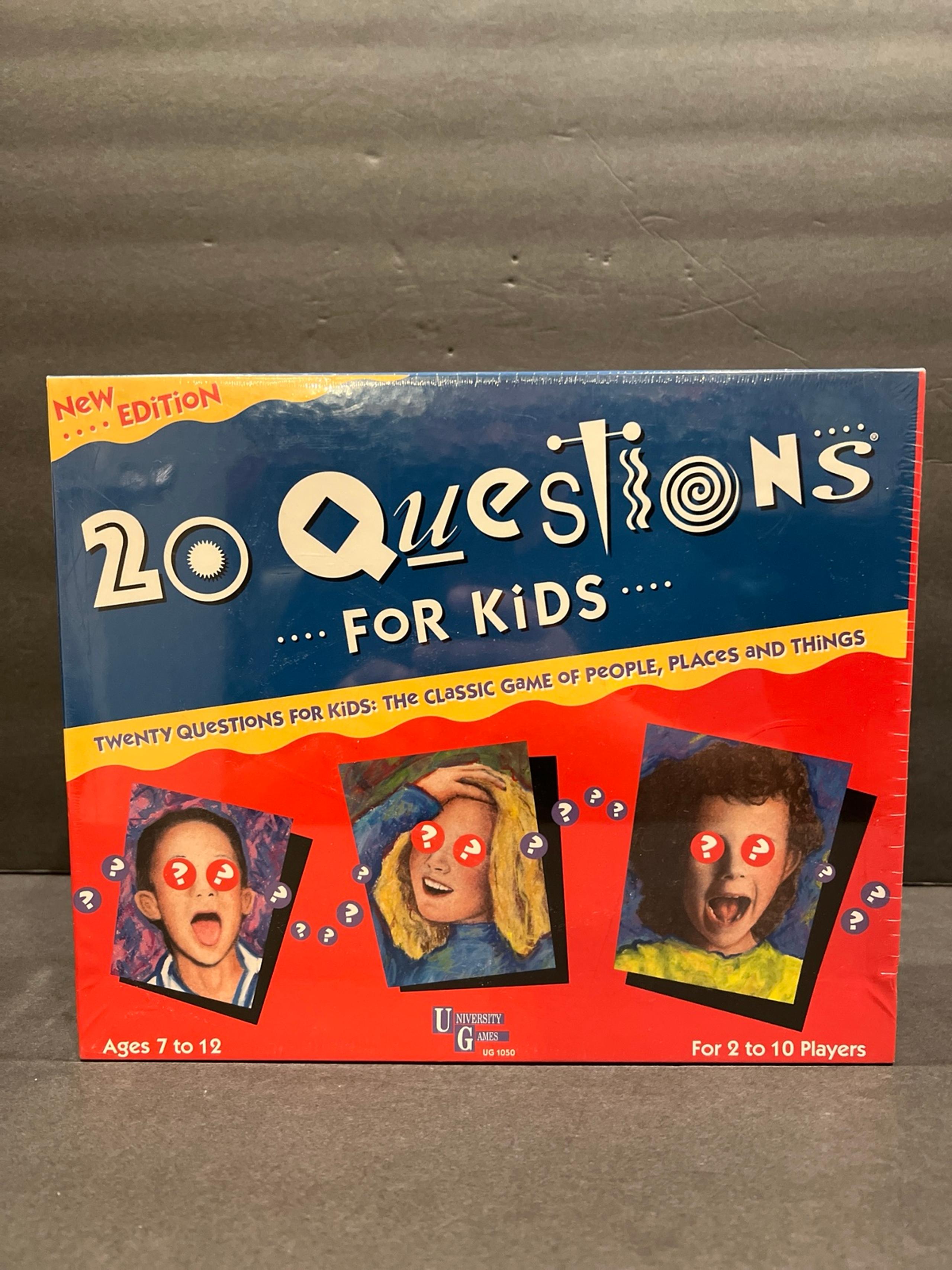 New Edition 20 Questions For Kids Board Game by  University Games