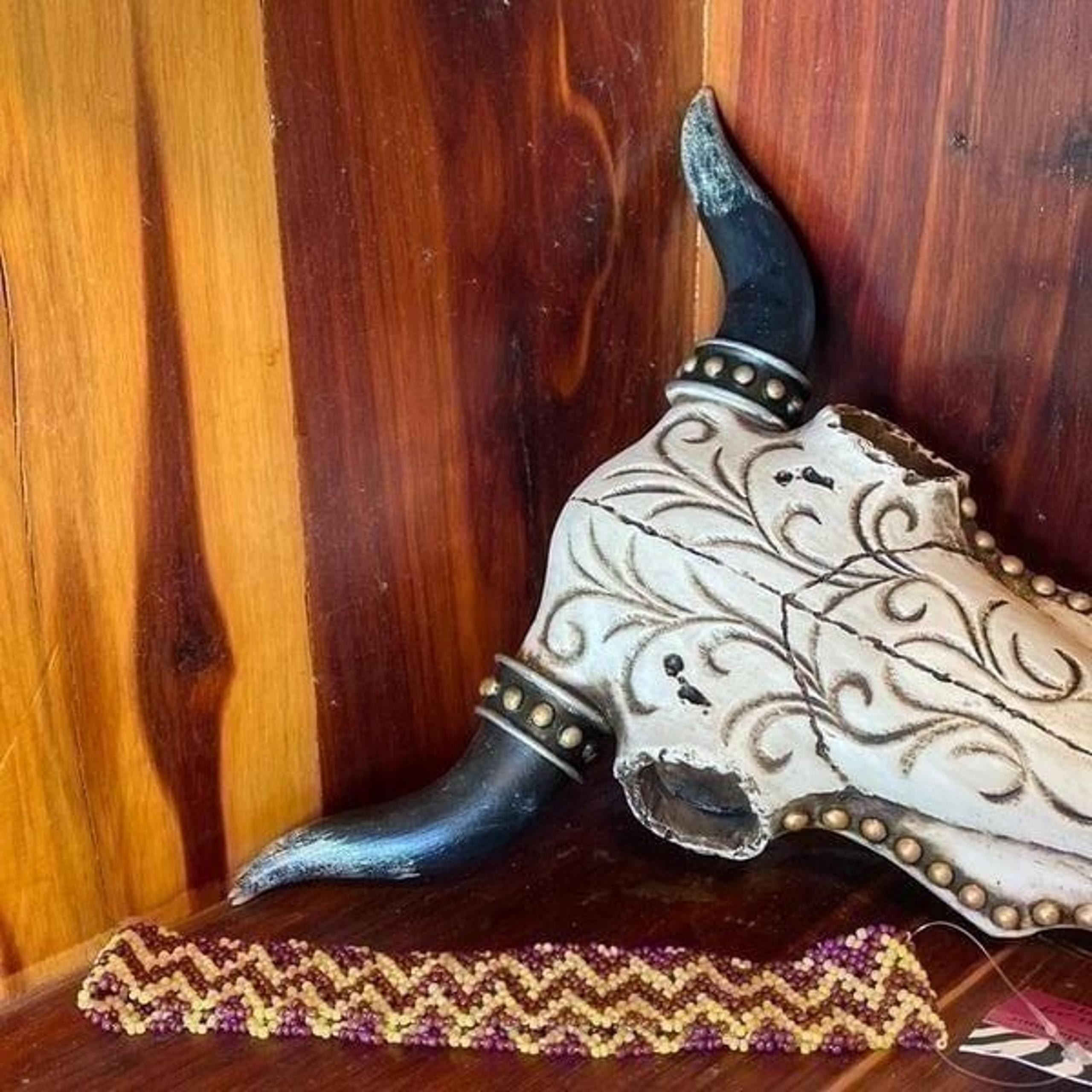 NWT Giddy up Glamour Beaded headband