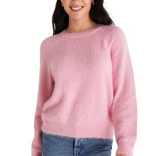 Z Supply Alora Eyelash sweet pink sweater size medium