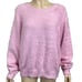 Z Supply Alora Eyelash sweet pink sweater size medium