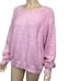 Z Supply Alora Eyelash sweet pink sweater size medium