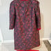 Vintage ALORNA Ruby Red Double Breasted Long Wool Coat