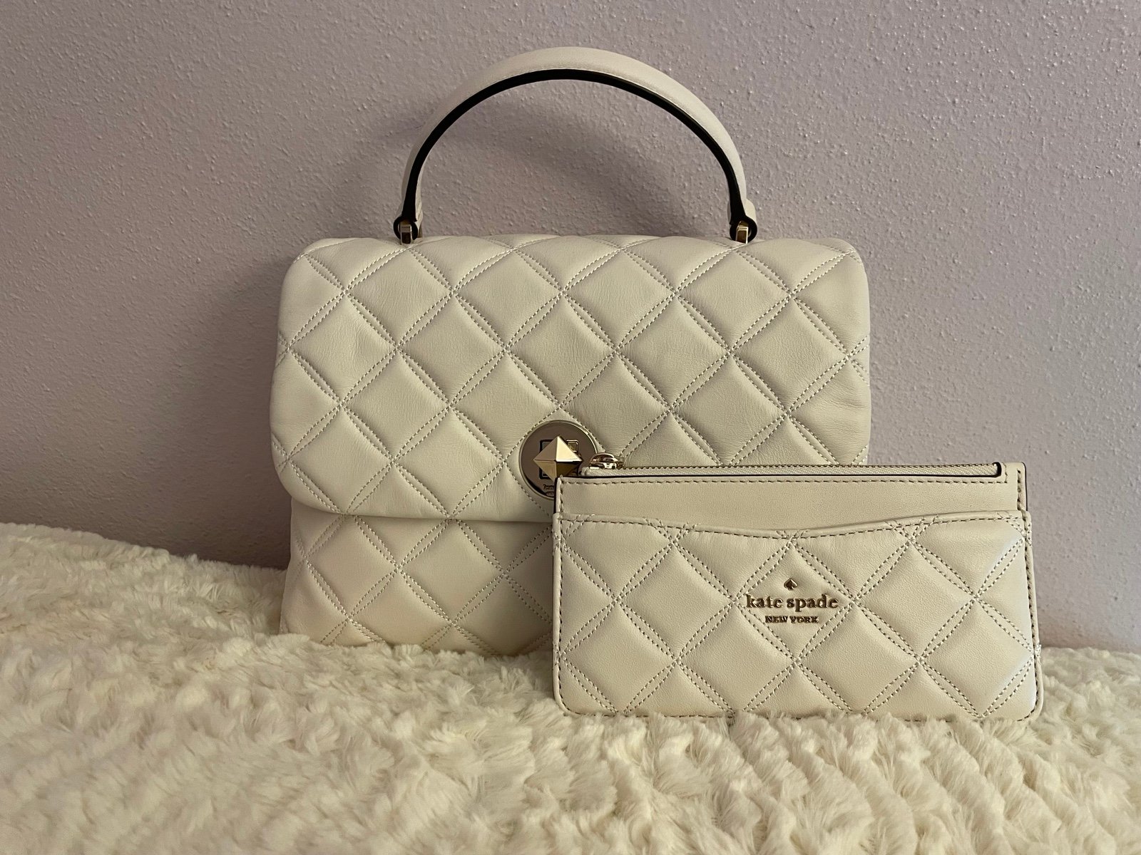 Kate Spade Beige Natalia Medium