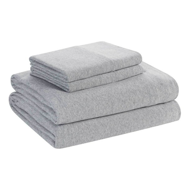 Extra Soft Jersey Bed Sheet Set, 3 Pieces