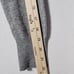 Quince Sweater Dress S Mongolian Cashmere Turtleneck Mini Charcoal Gray Classic