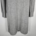 Quince Sweater Dress S Mongolian Cashmere Turtleneck Mini Charcoal Gray Classic