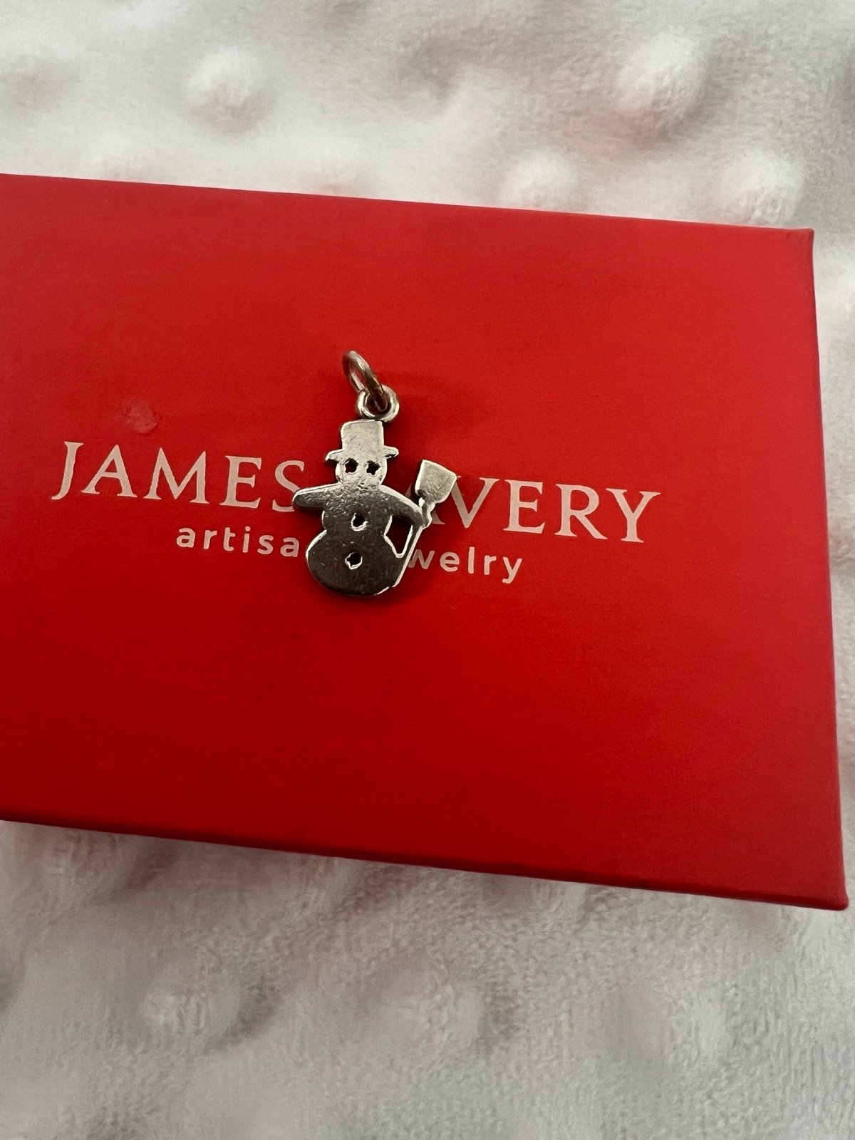 James Avery Retired Snowman