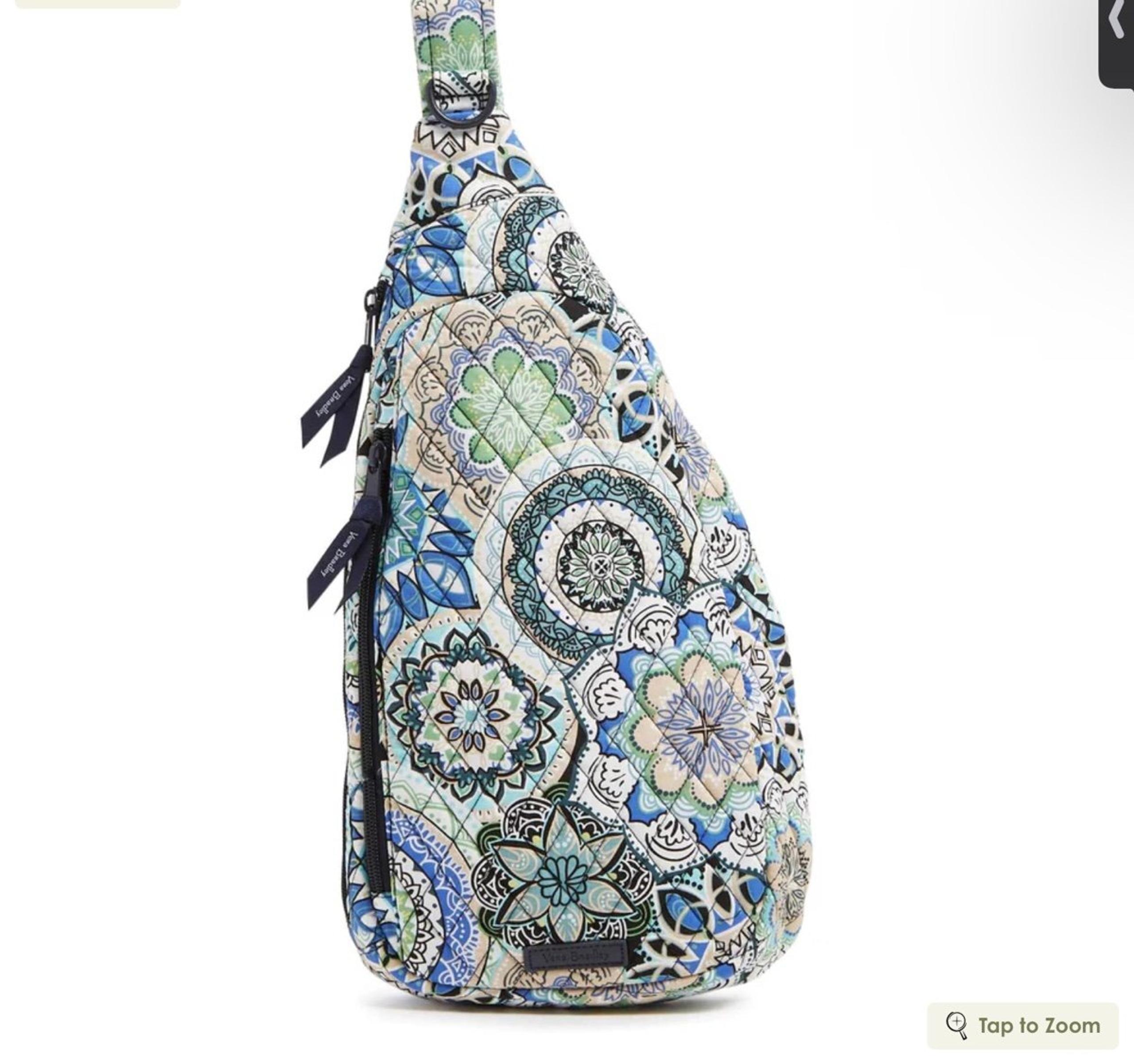 Lighten Up Essential Sling Backpack Sketched Medallion - Vera Bradley