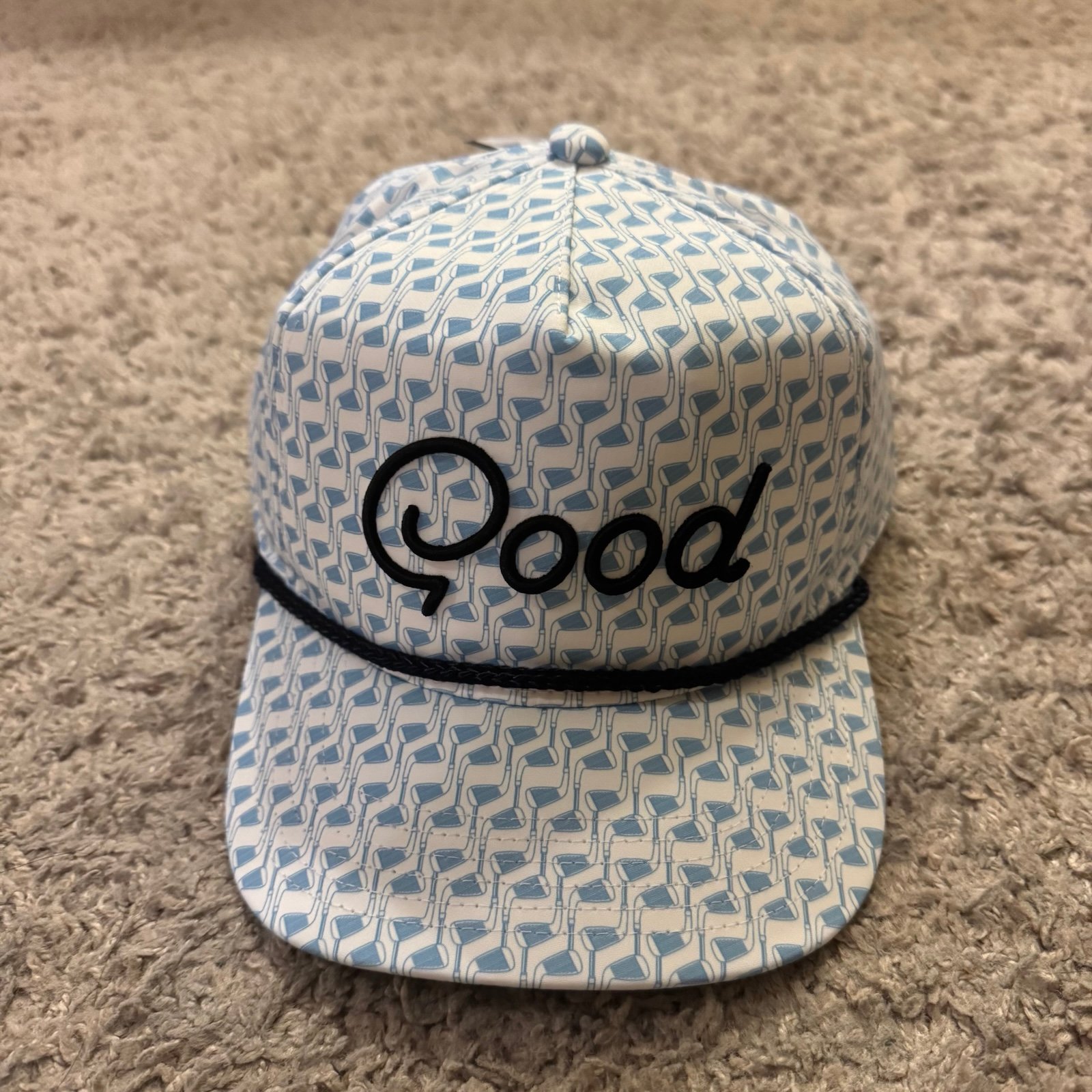 Men’s Good Good Head To Head Allover Print Golf Rope Hat