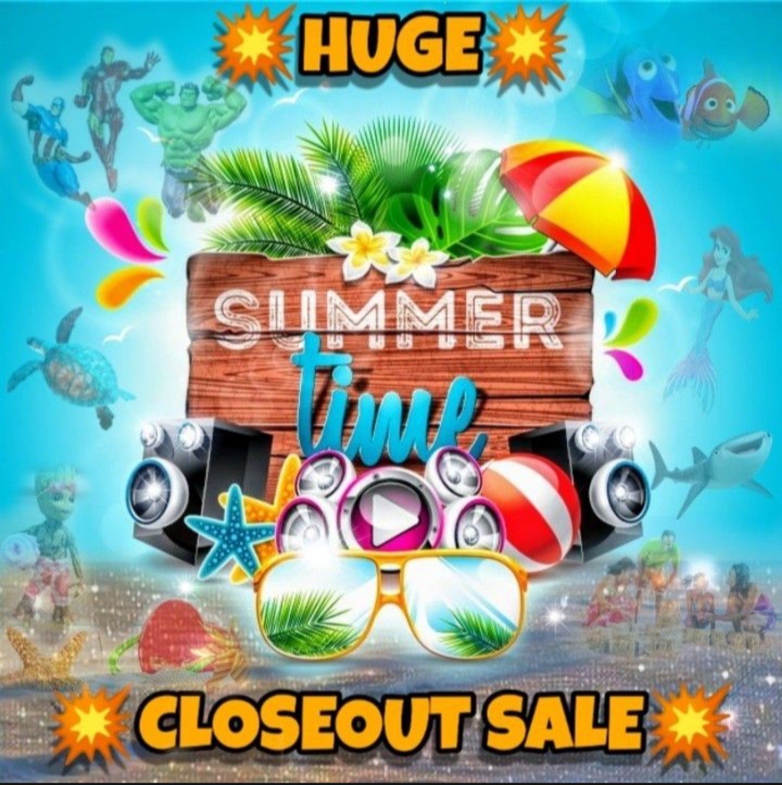 POOL / BEACH / OUTDOOR GEAR & TOYS