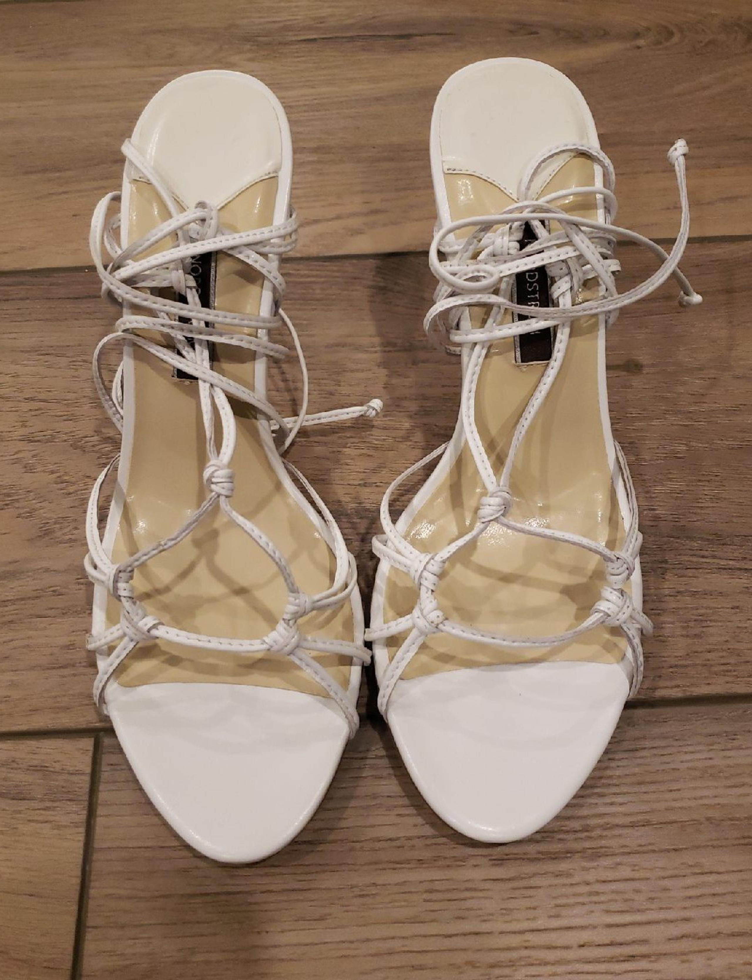 Nordstrom Ankle Wrap Heels, Size 6