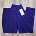 ATHLETA Brooklyn Lined Travel Pull-On Stretch Athleisure Pants Purple 10T NWT