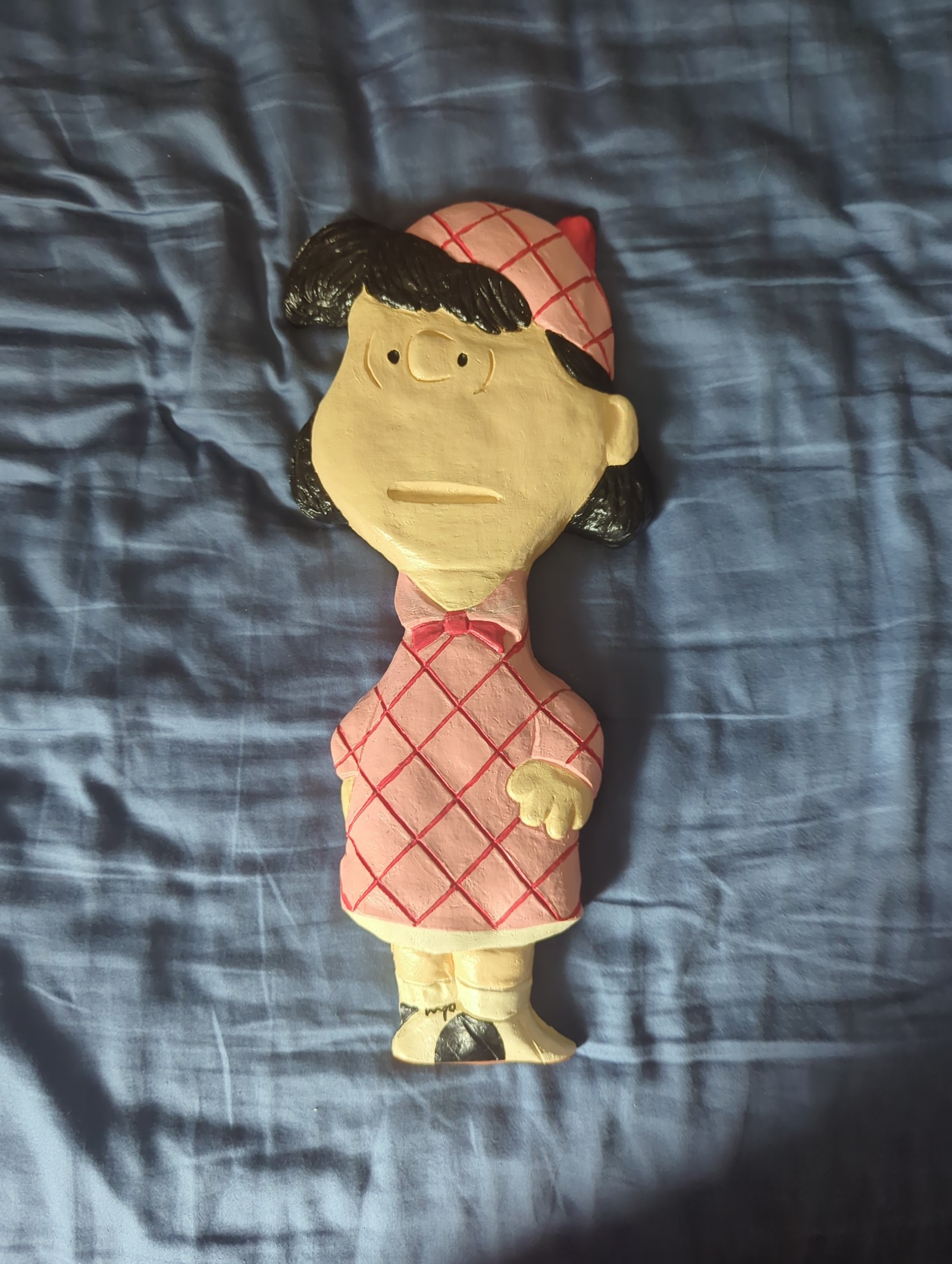 Vintage Lucy hanging
