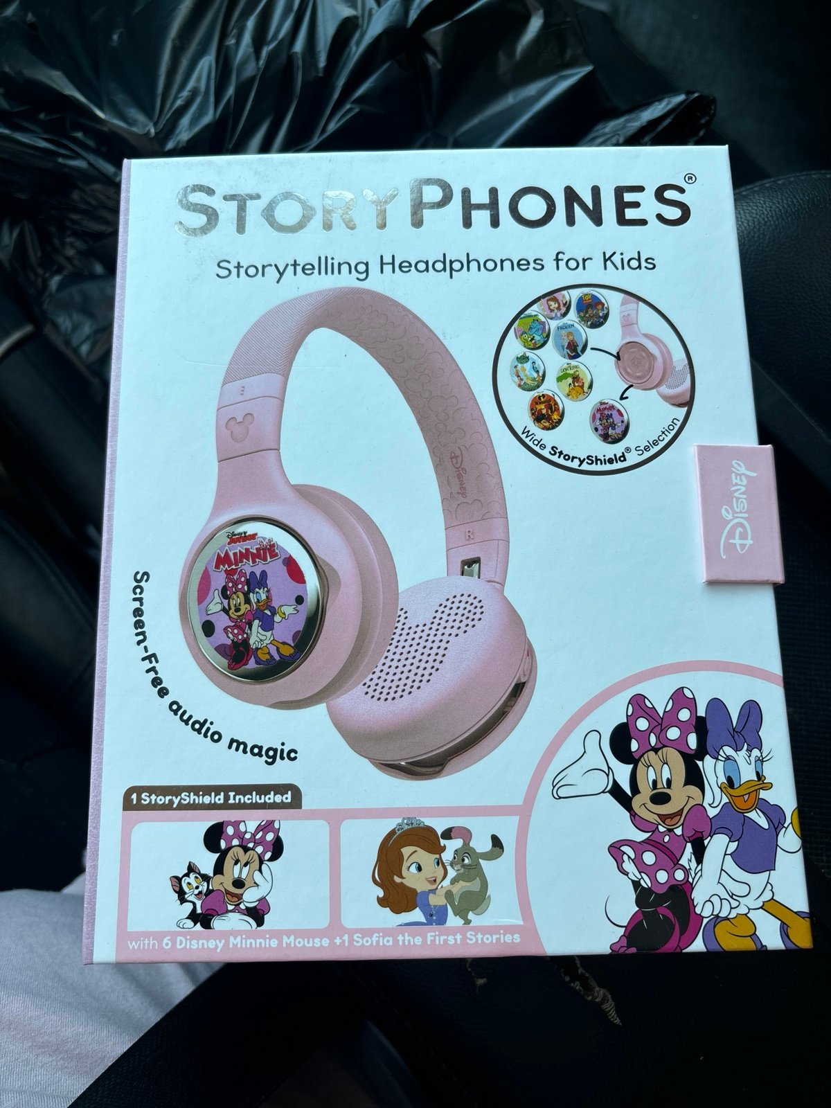 storyphones headphones minnie mouse /princess sofia