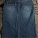 Denim skirt size medium NWT
