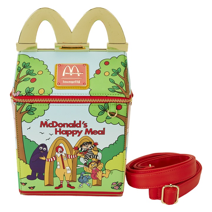 McDonald's Vintage Happy Meal Figural Crossbody Bag. ( FreeShip + Sale Off )